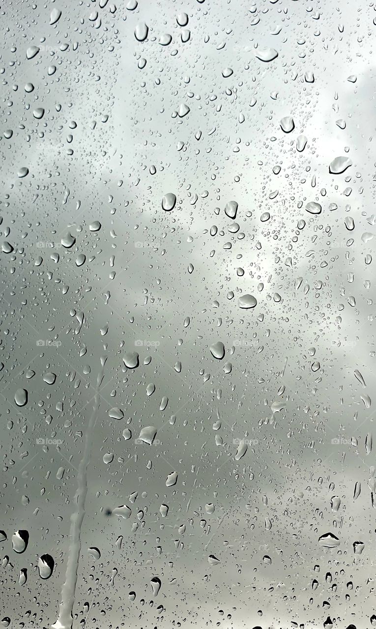 Raindrops on the window