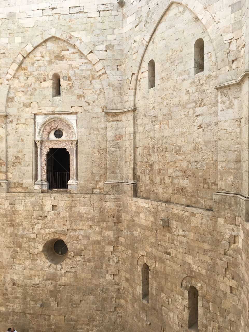 Castel del Monte, interior view