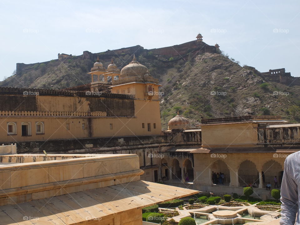 Amber fort- Amer Fort is one of the best tourist destinations not just in Jaipur City but the whole of Rajasthan.It is believed that the passage was used to escape at times of war or enemy attacks. It is located on Cheel Ka Teela on A Ravalli hills