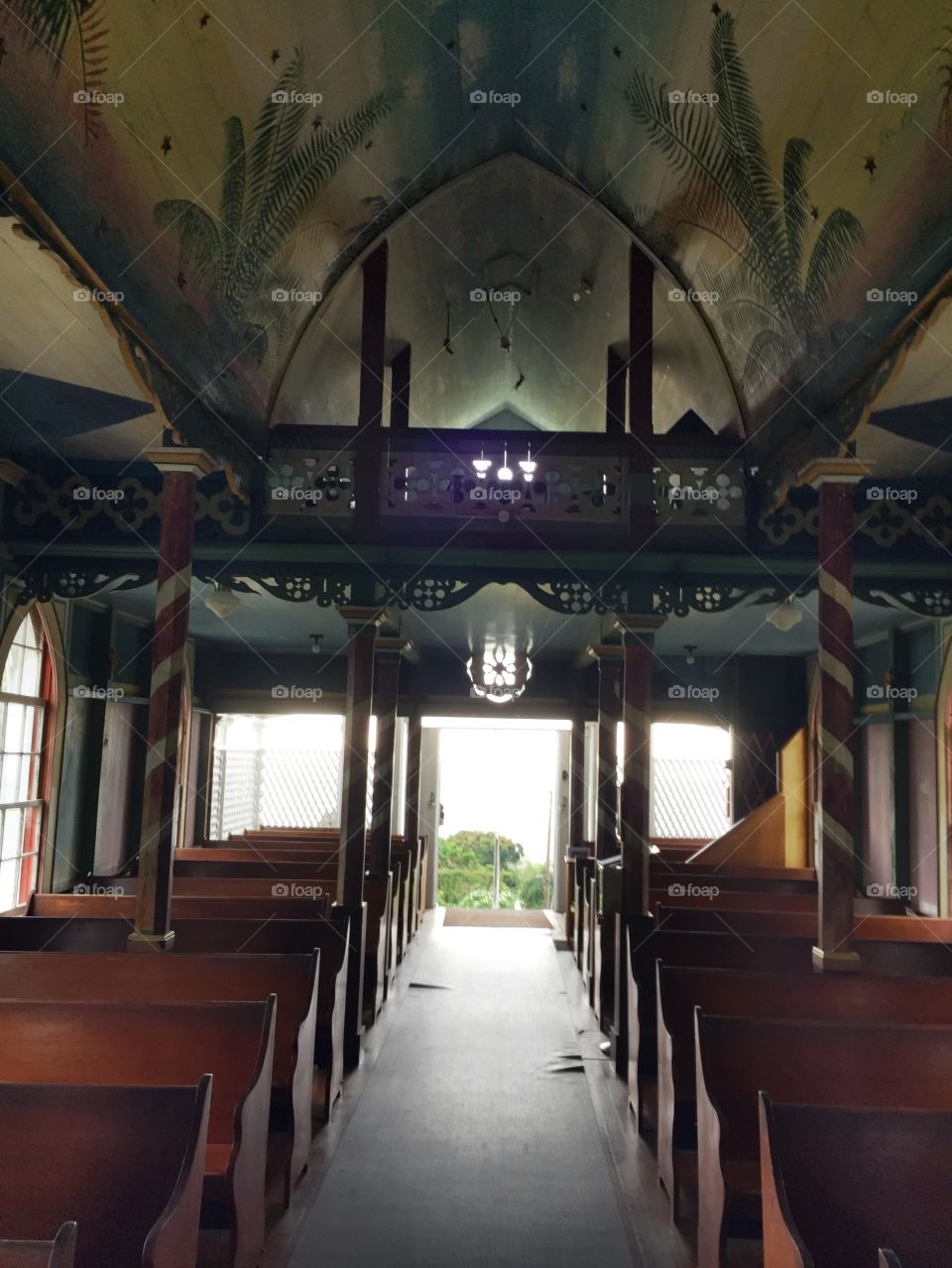 The painted church