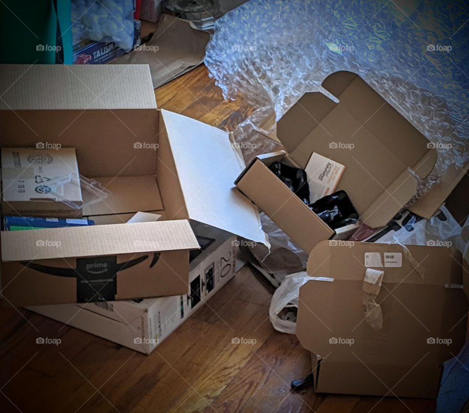 package aftermath; moving materials