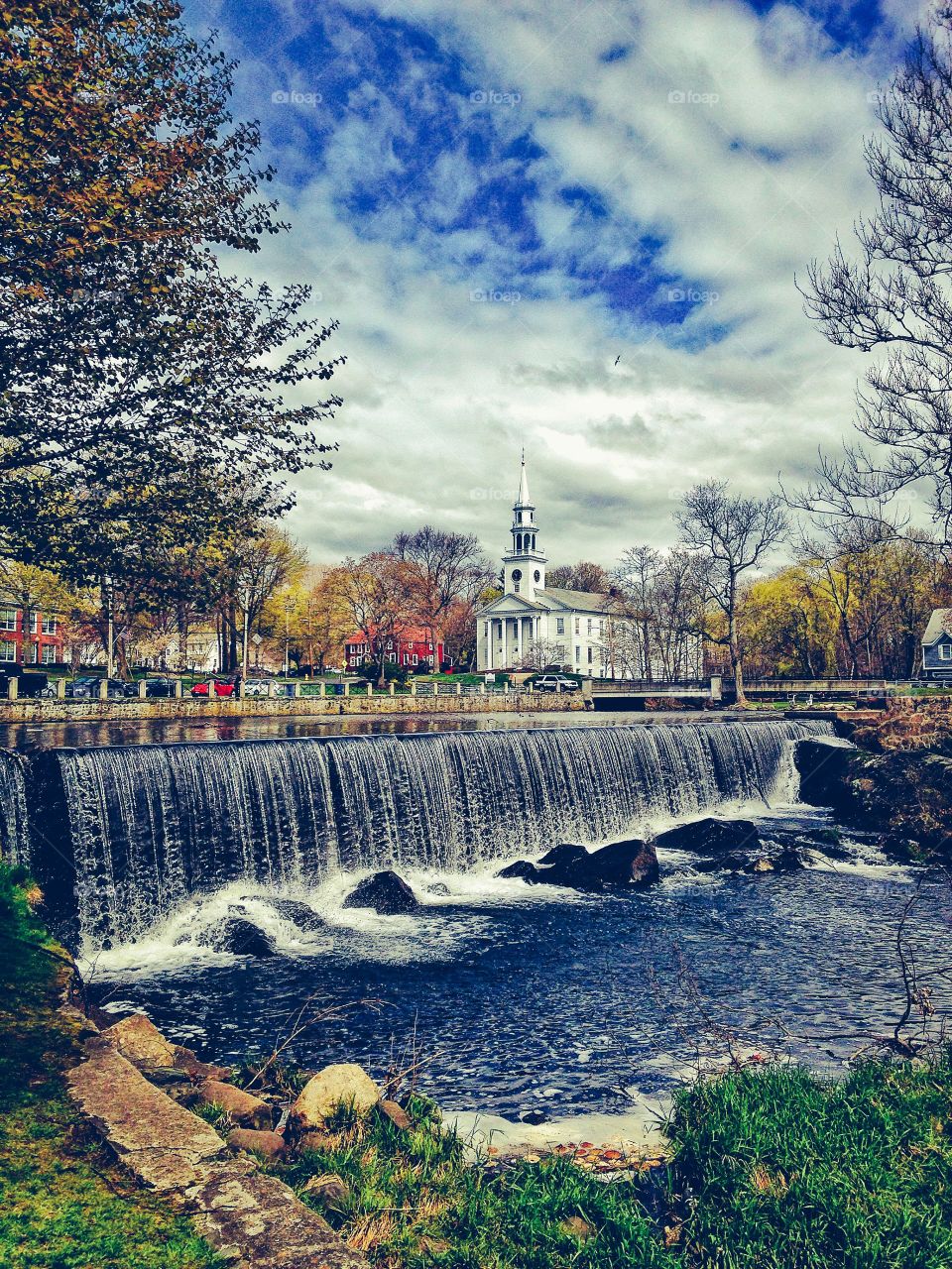 Milford town centre, Connecticut . Milford town centre, Connecticut 