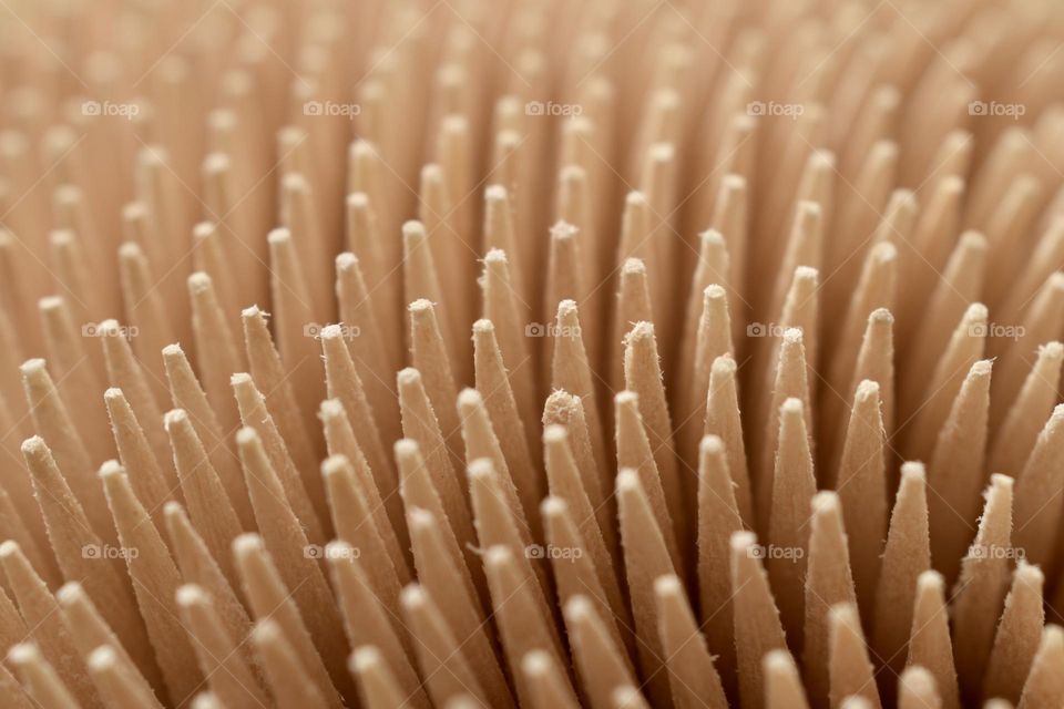 toothpicks made of wood 