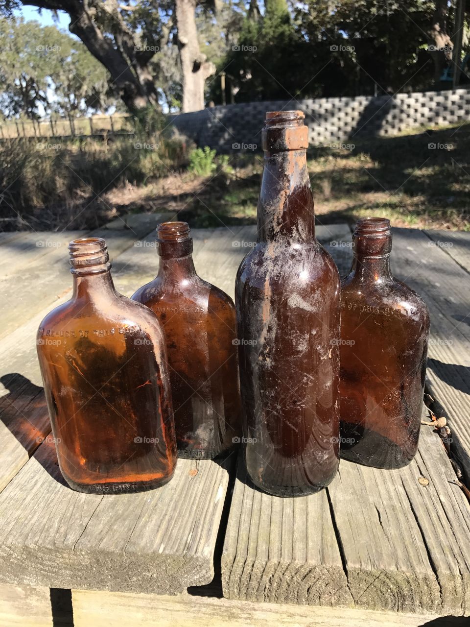 Prohibition bottles