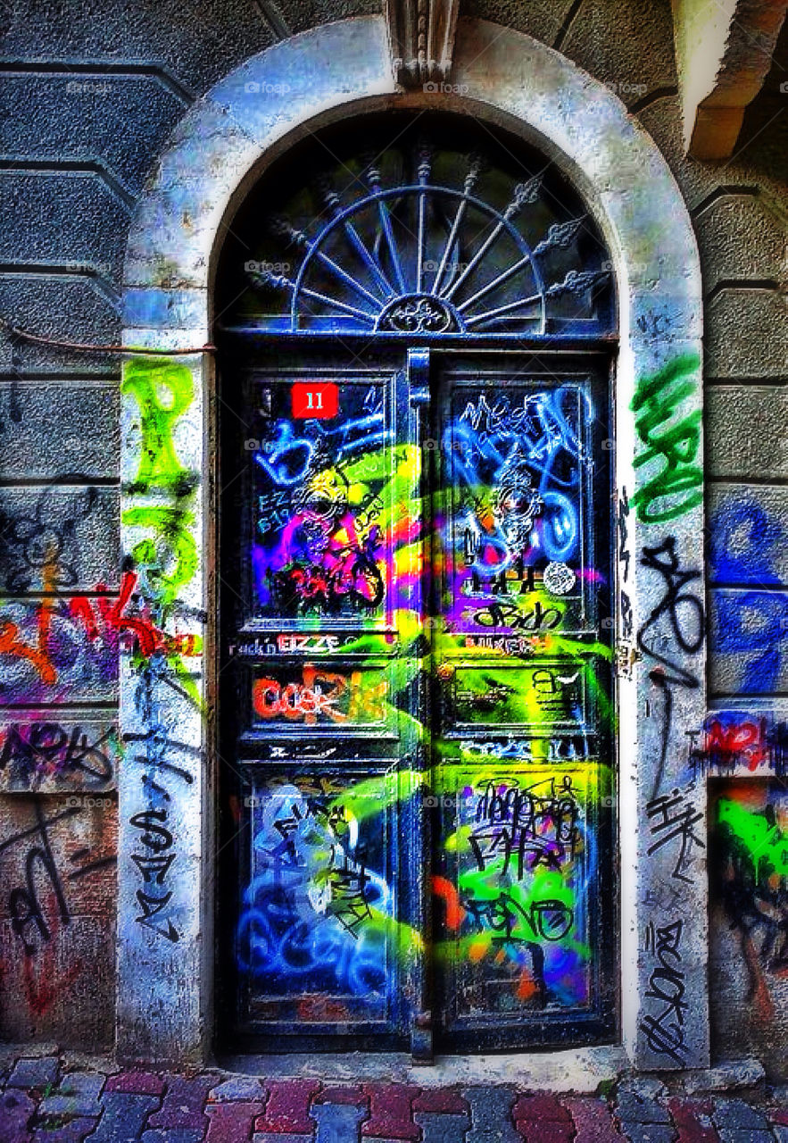 Art door