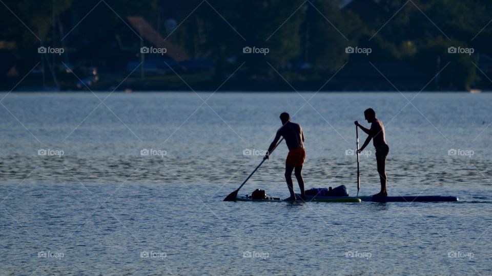 Water Sports By Sunset