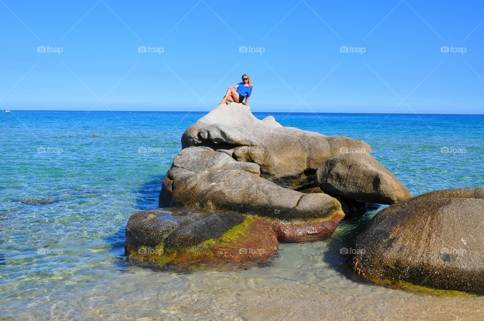 Sardinia island view 