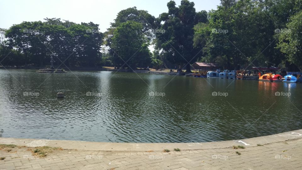 artificial lake