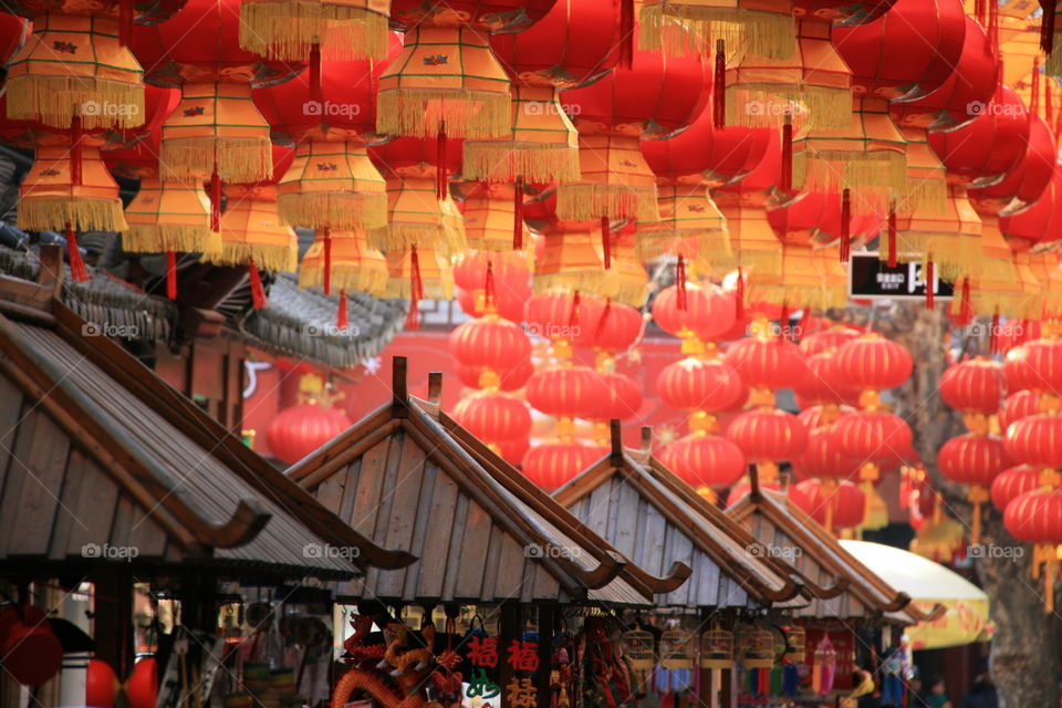 Lanterns of shanghai 
