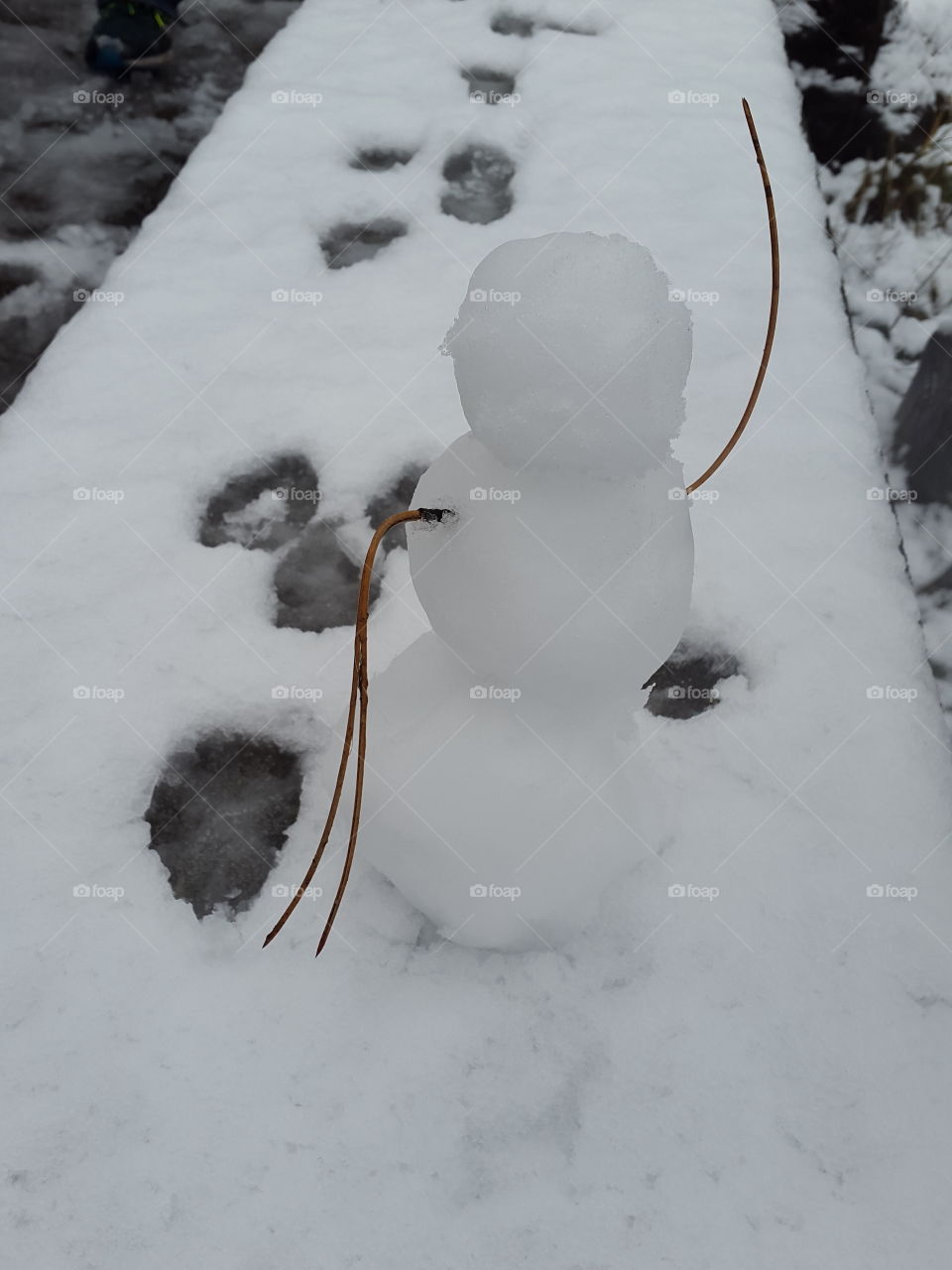 the mini dancing snow man.