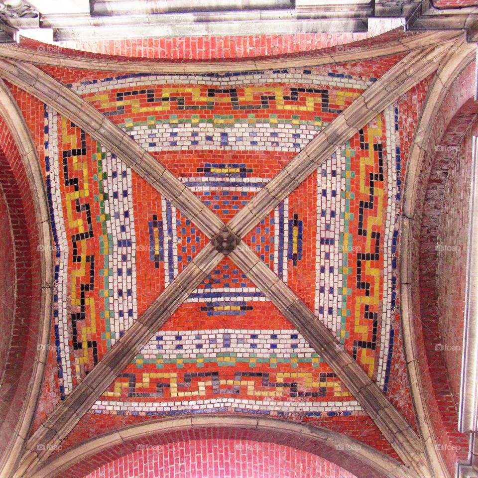 Ornate ceiling
