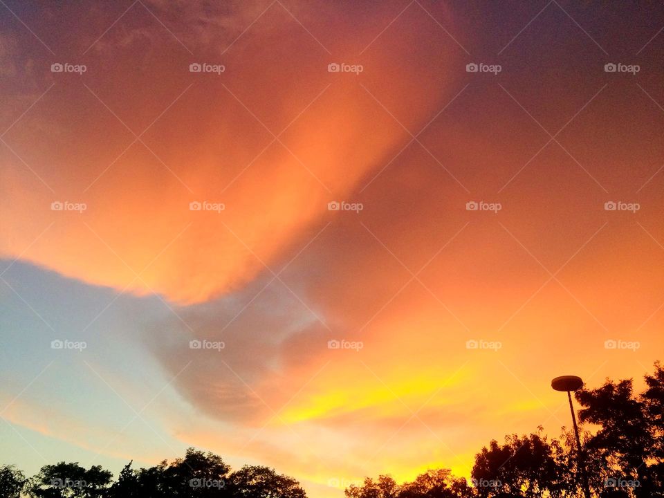 Gelsenkirchen Sonnenuntergang