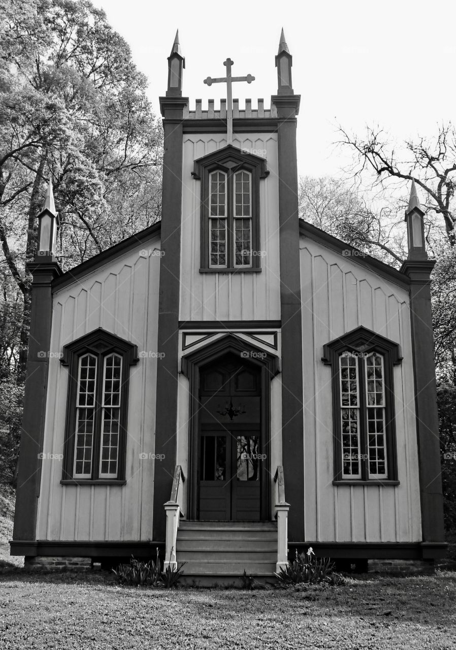 Church in the woods