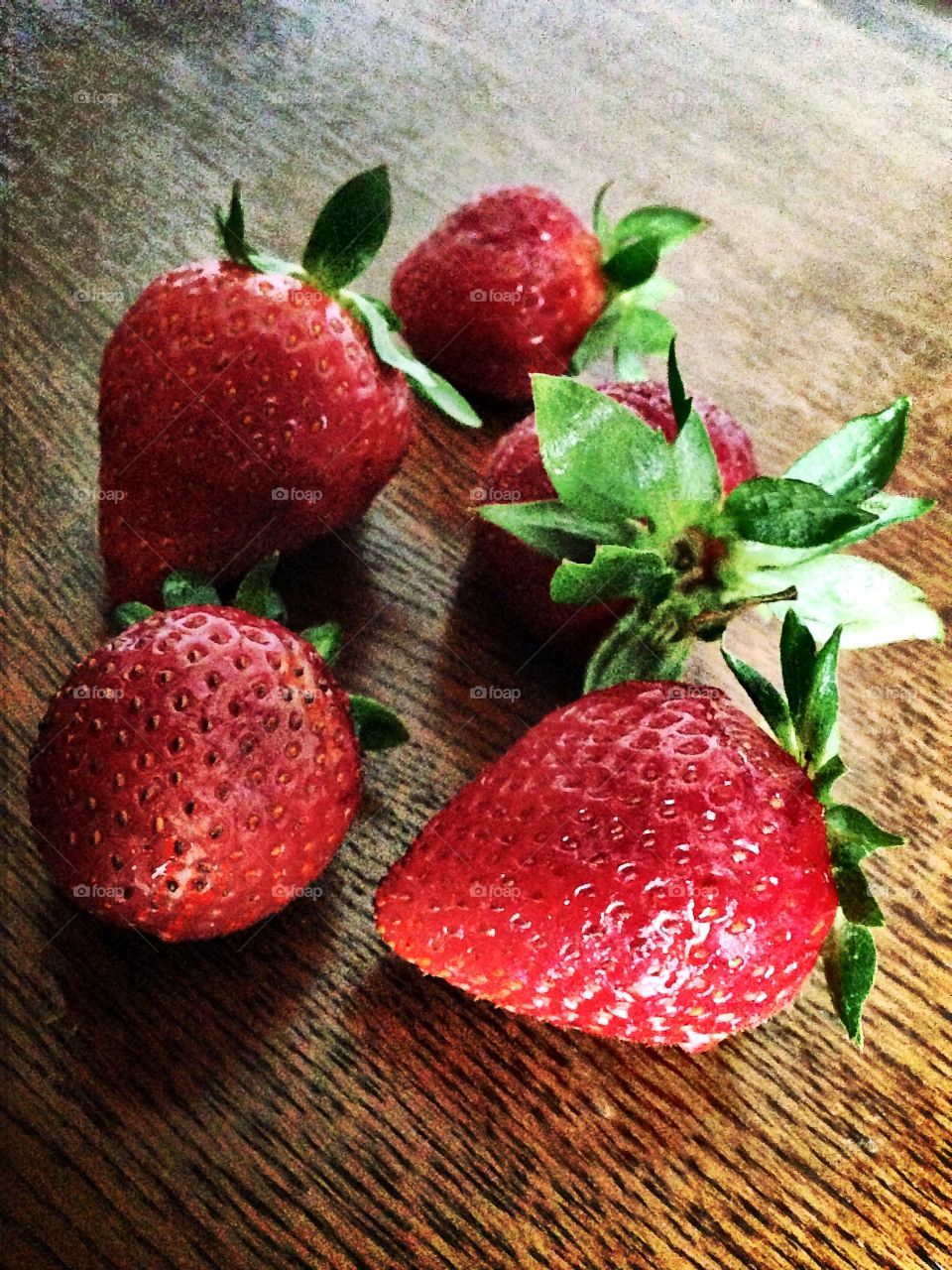 Strawberries . Fresh and healthy 