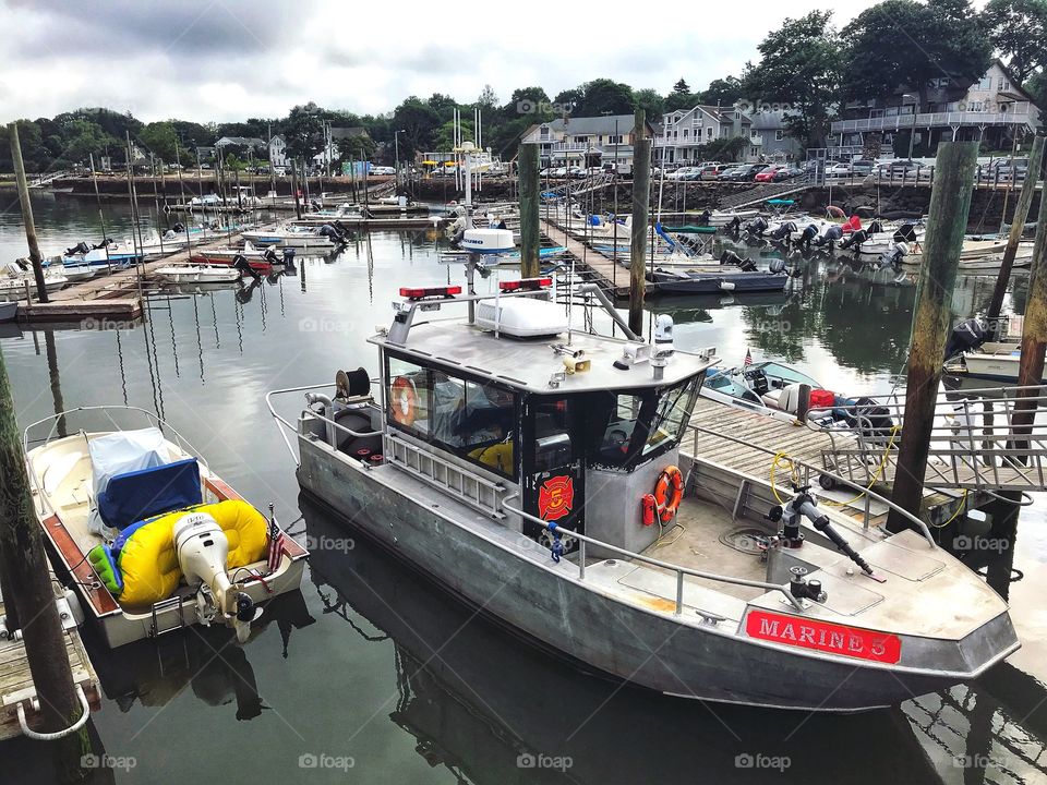 Stony Creek Harbour in Connecticut...