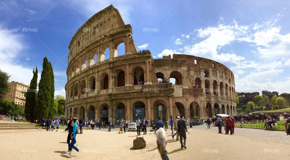 The Colosseum Rome, Italy 