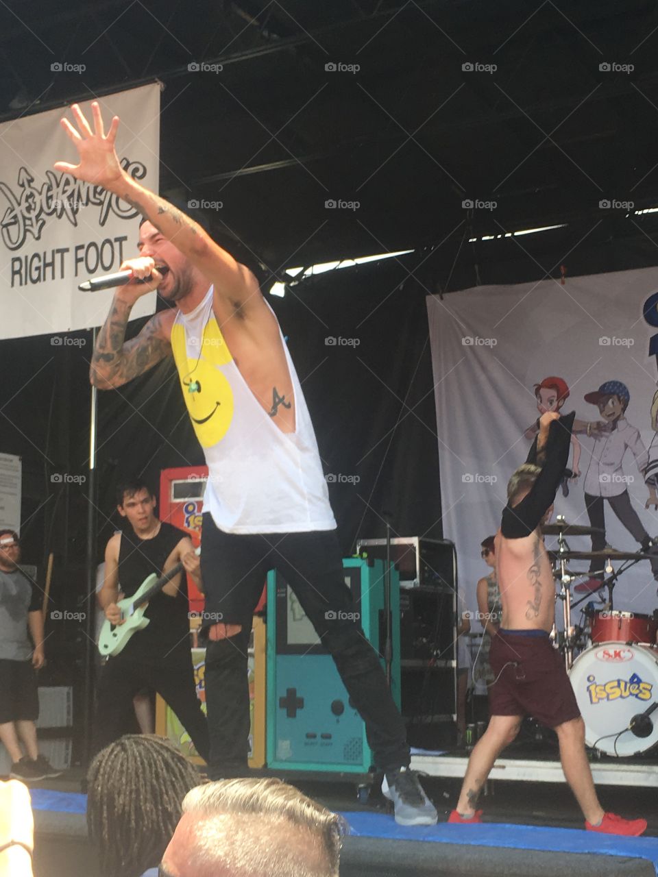 Issues at warped tour 2016
