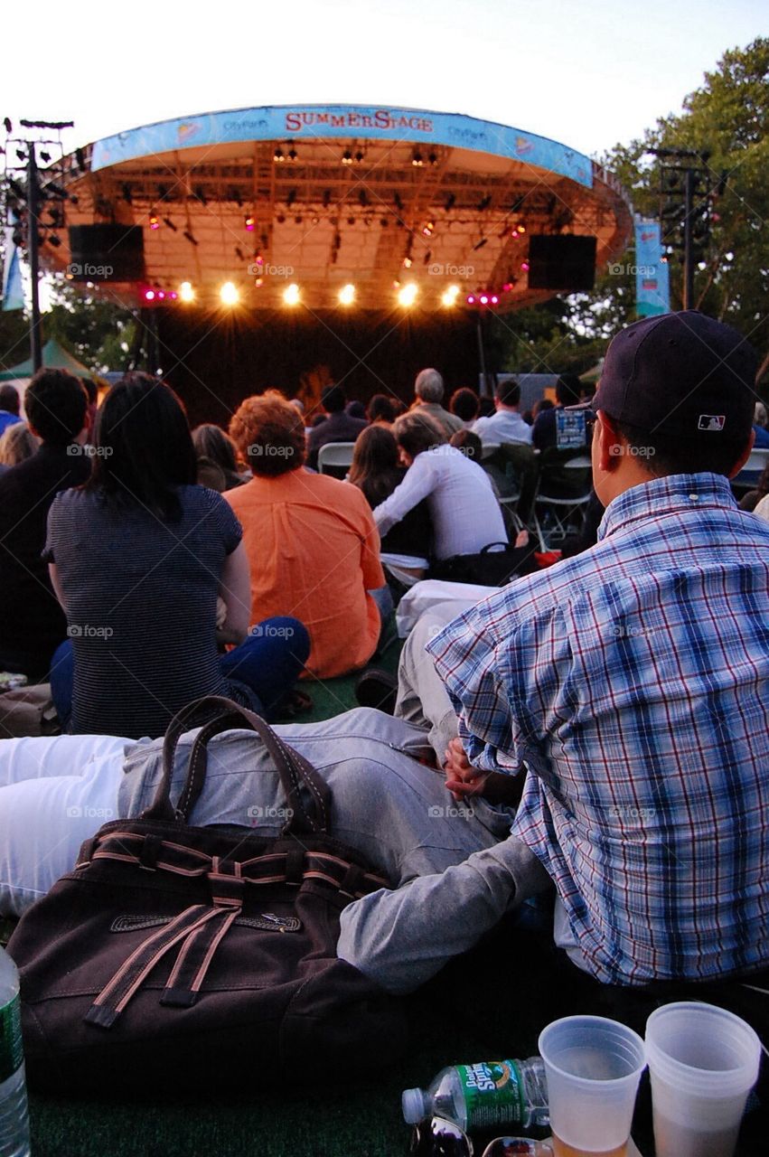 Music at the park 