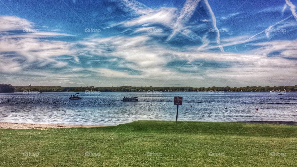 Nature. Inland Lake