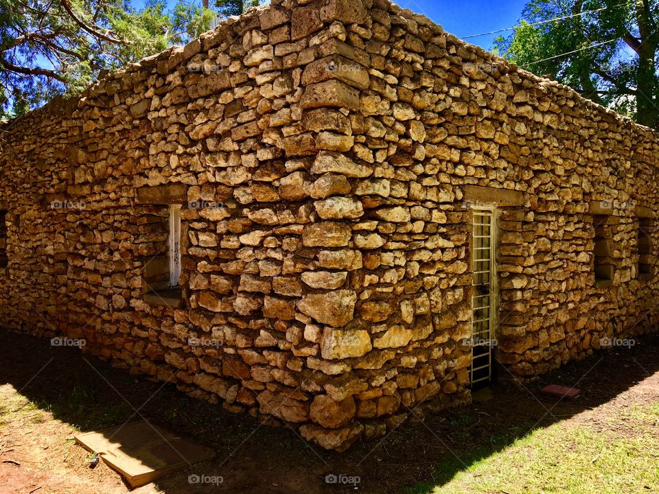 Old rock building 