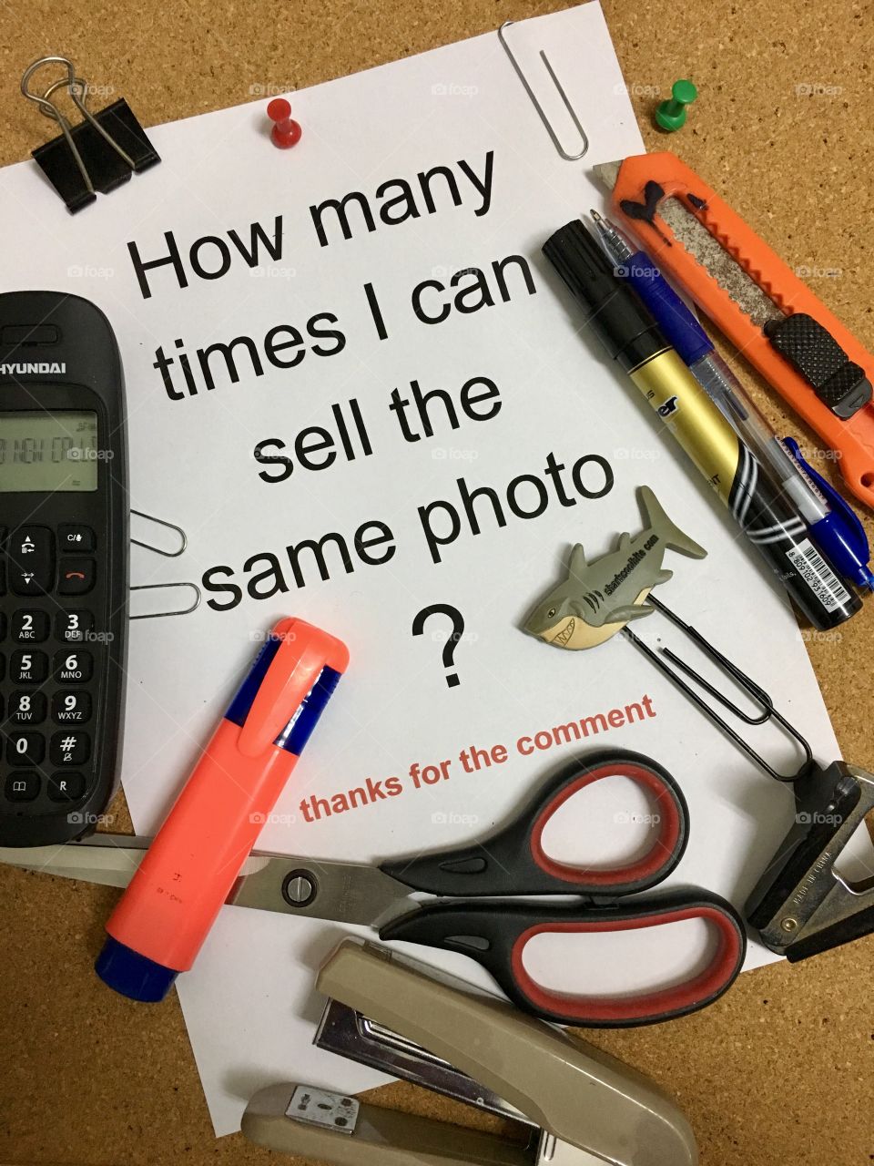 How many times can I sell the same photo