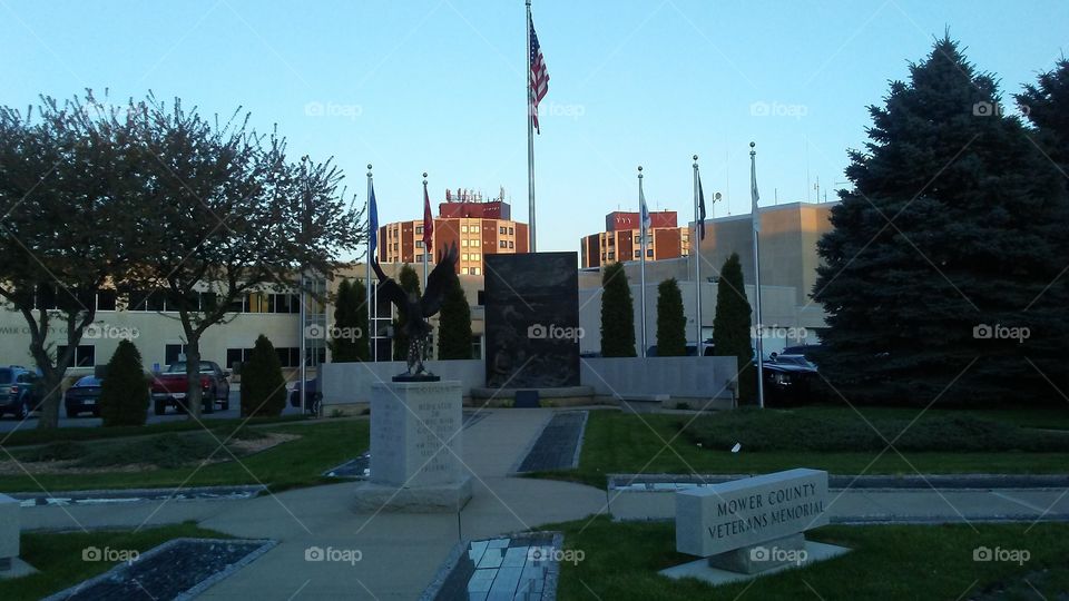 No Person, Flag, Architecture, Outdoors, Military