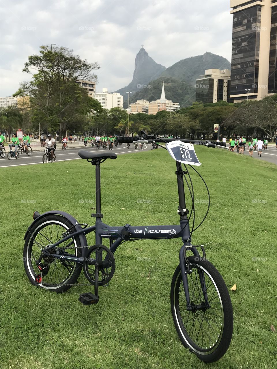 Passeando pelo Rio de Janeiro com minha bike. 