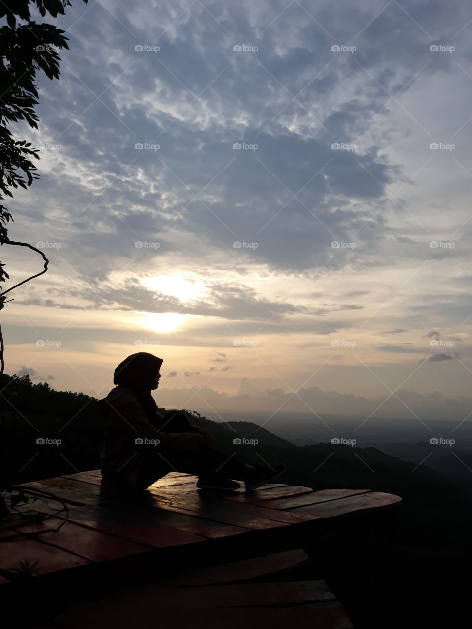 mengejar senja di gunung kidul