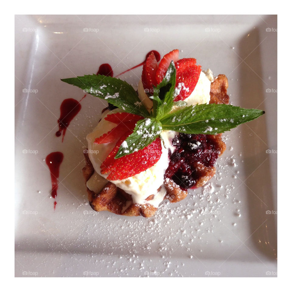 waffles in the afternoon