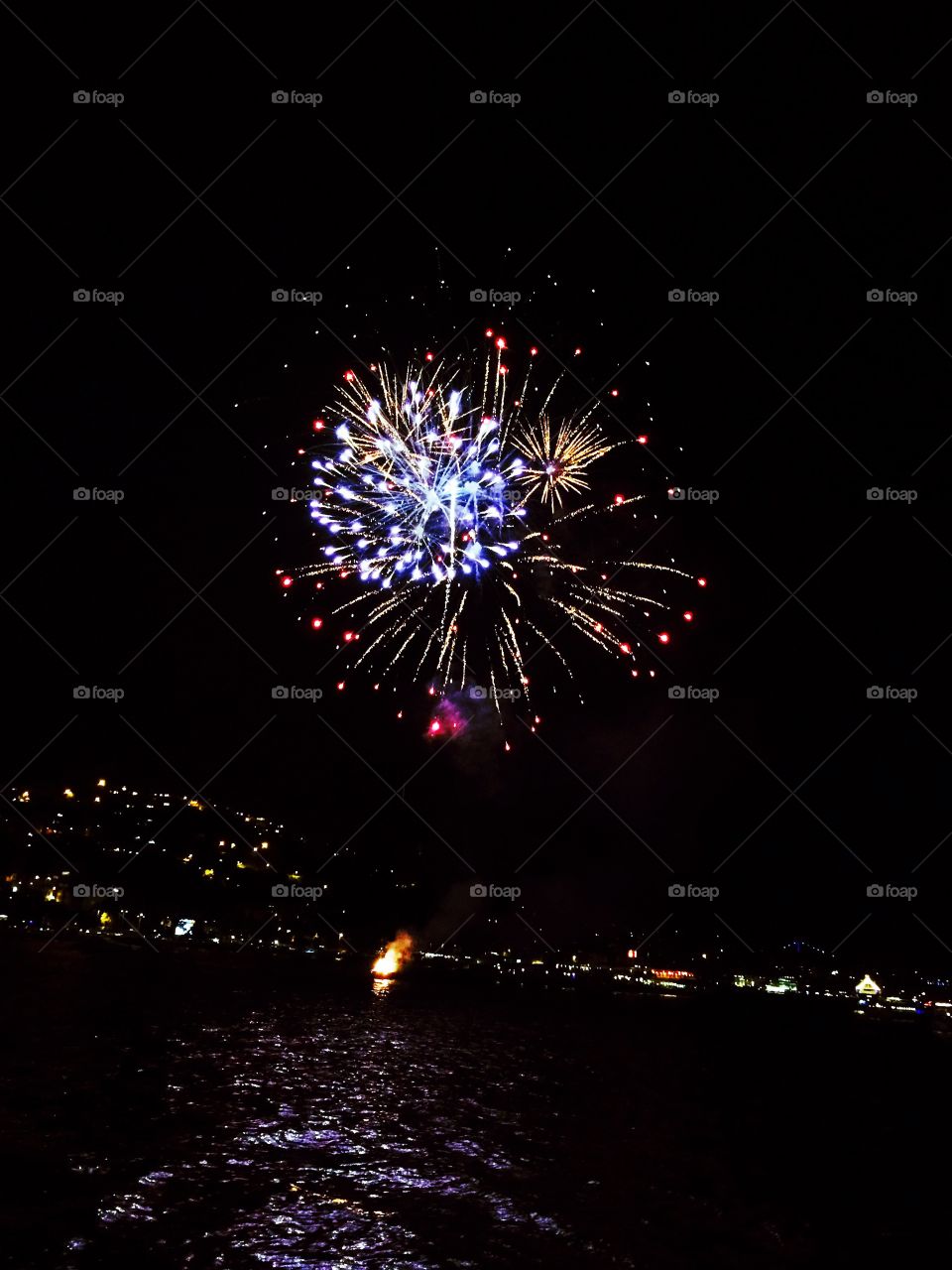 Fireworks in Istanbul
