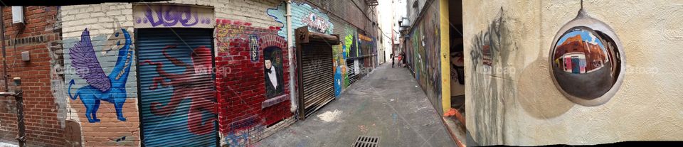 Street, Graffiti, City, Urban, Architecture