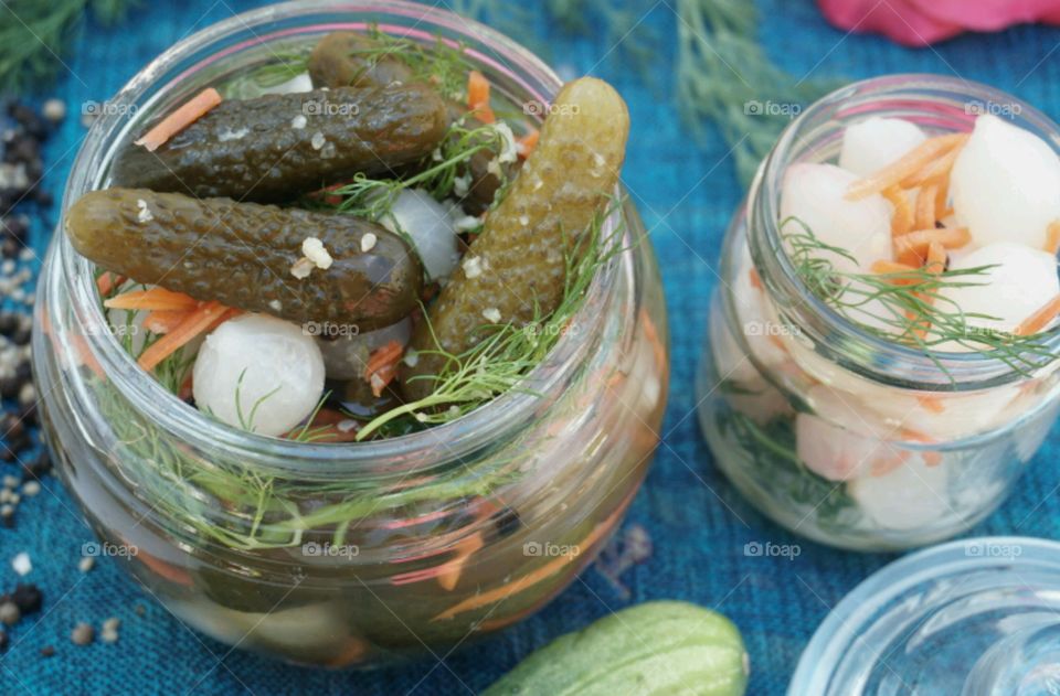 Homemade Pickles  - cucumber