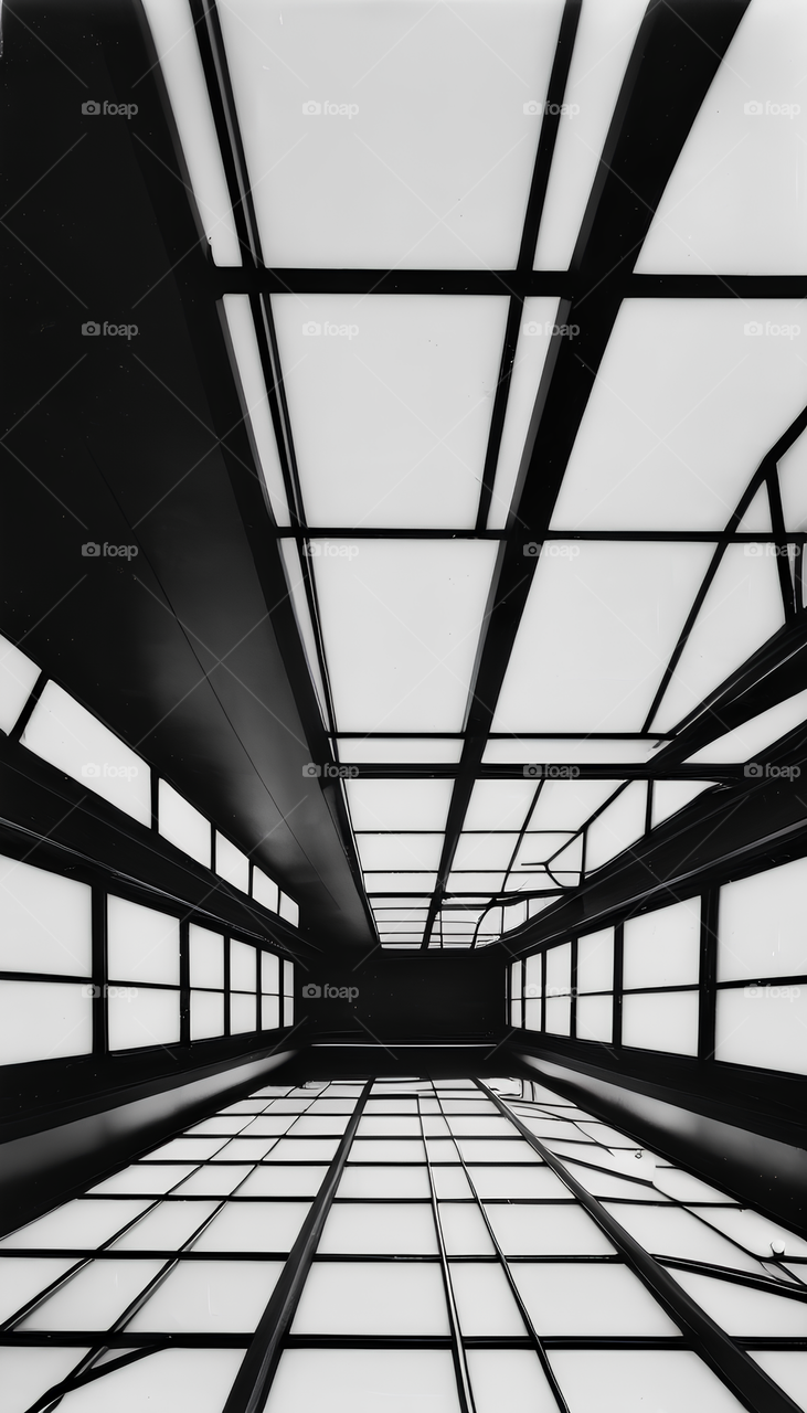 Black and White architecture 