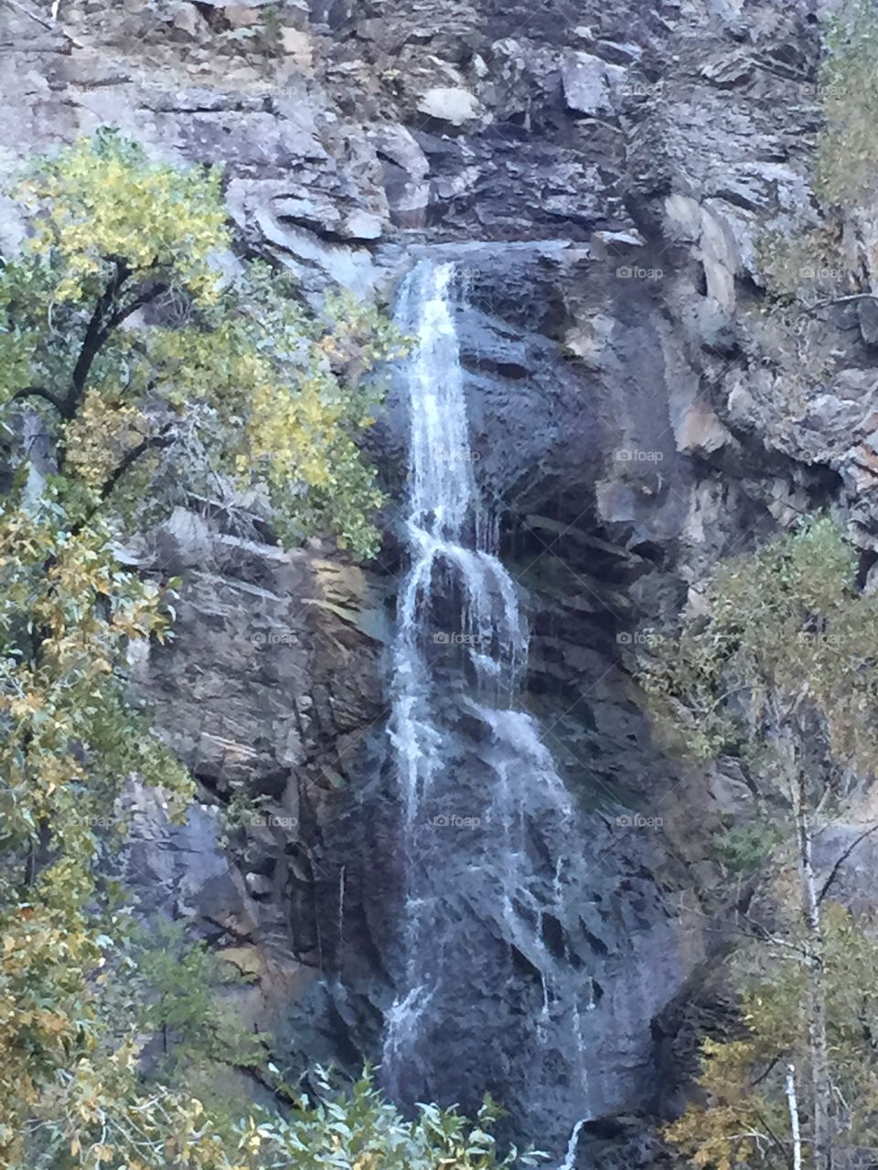 Waterfall,  Spearfish Canyon in Spearfish SD
