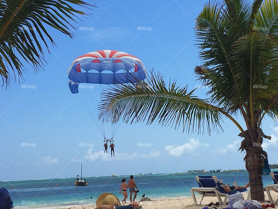 Parasailing In Punta Cana DR