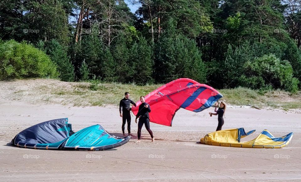 Beach activities😎🌞