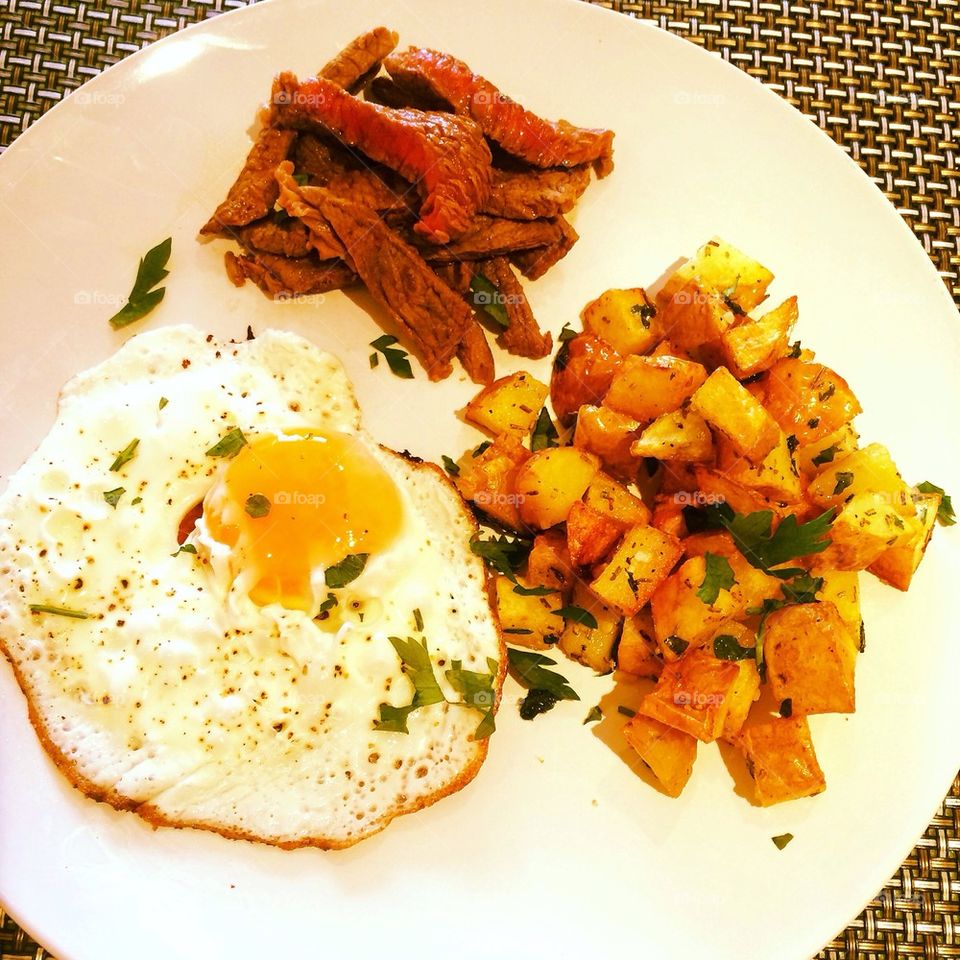 Rosemary Potatoes, Egg 