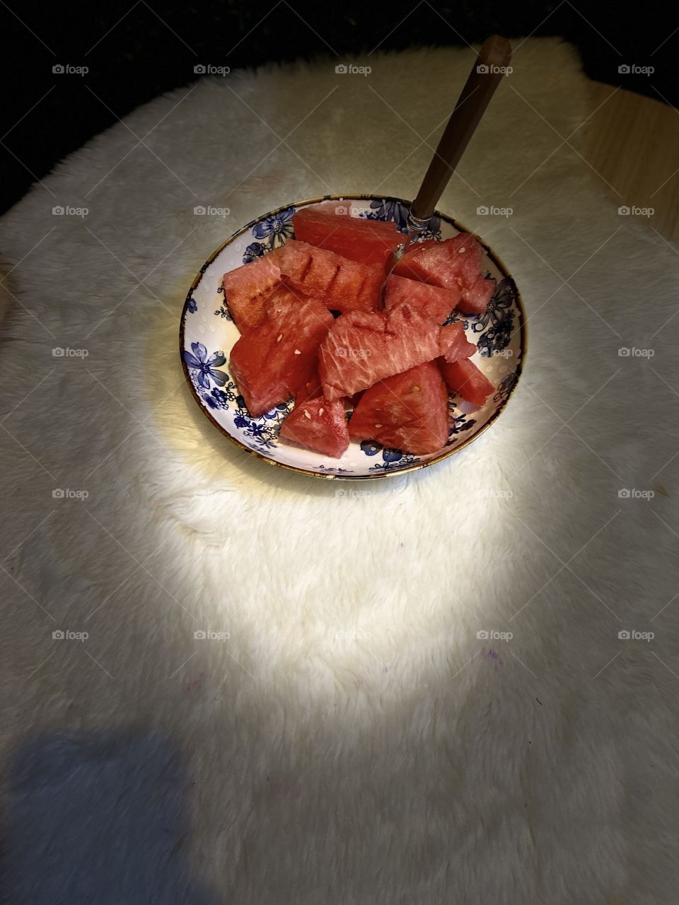 Watermelon On the plate a watermelon 🍉