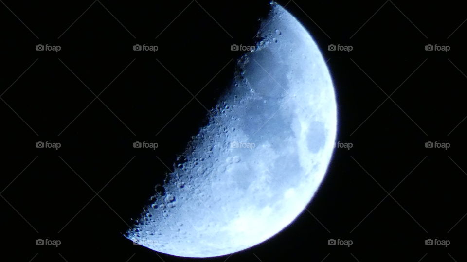 August moon over Fort Lauderdale 2017-08-28 10:20pm