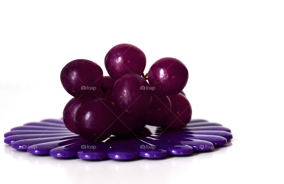 grapes, fruits, purple