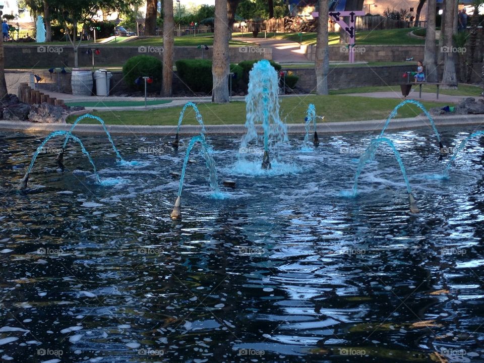 Water wonder . Old Tucson 