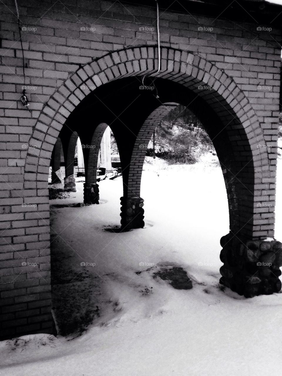 Frozen Hallway