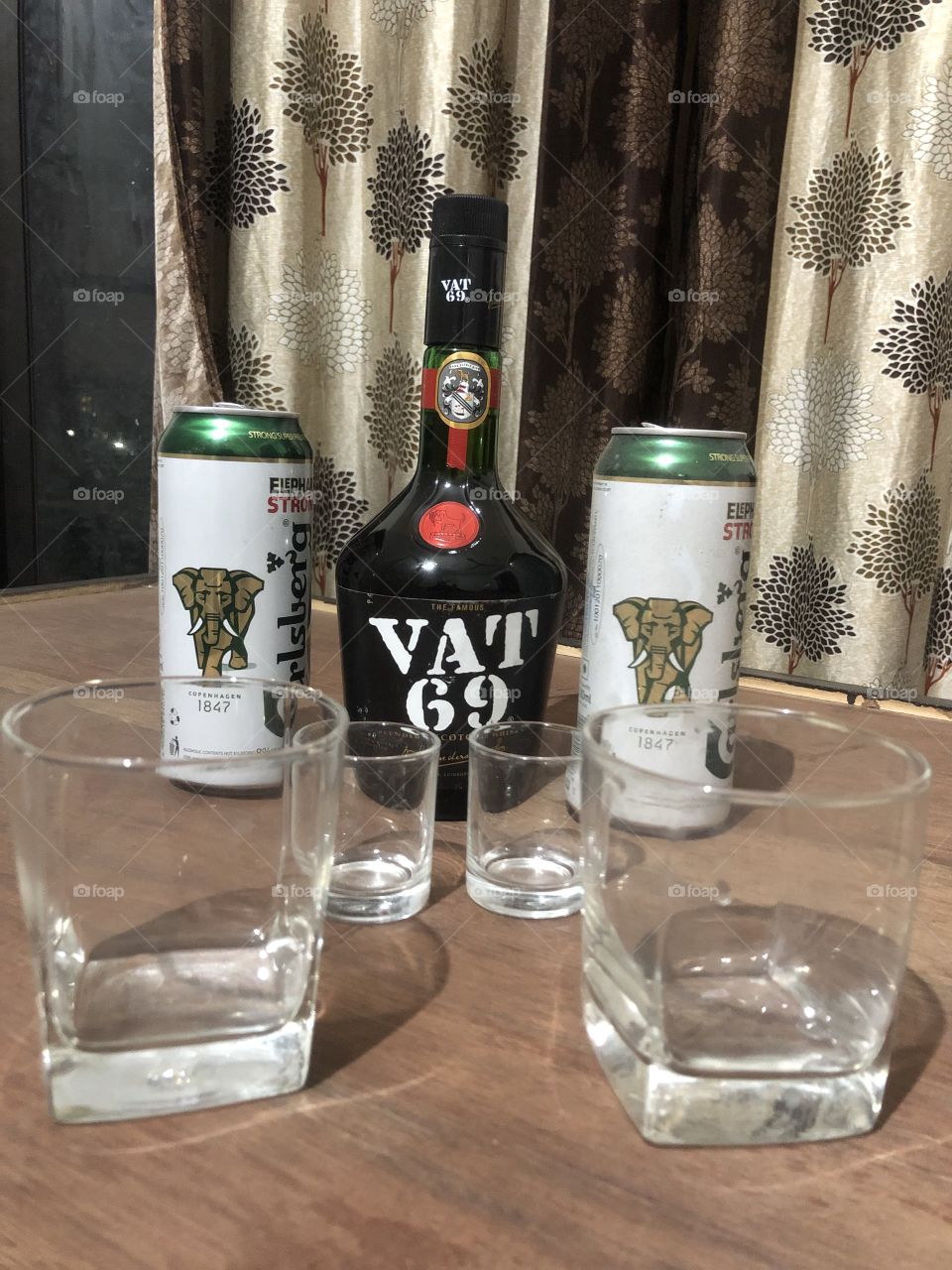 Beer with VAT 69