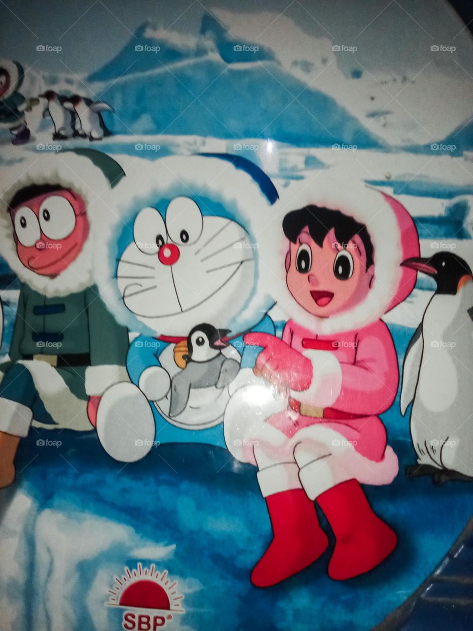 Doraemon's adventure to penguin country