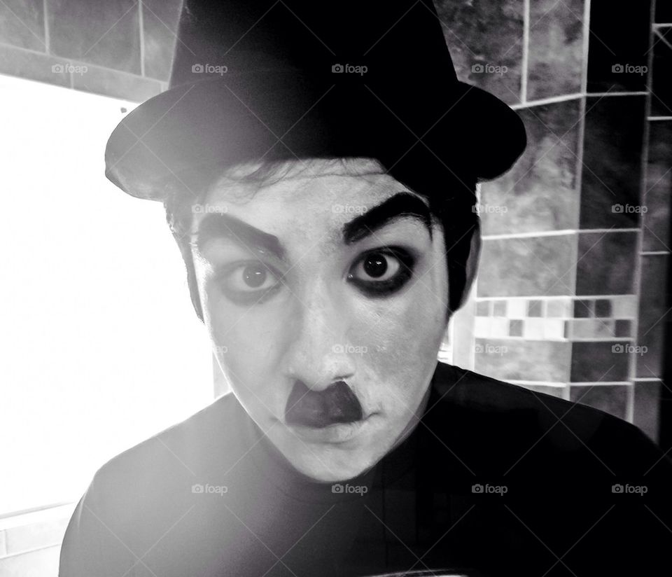 Charlie Chaplin make up