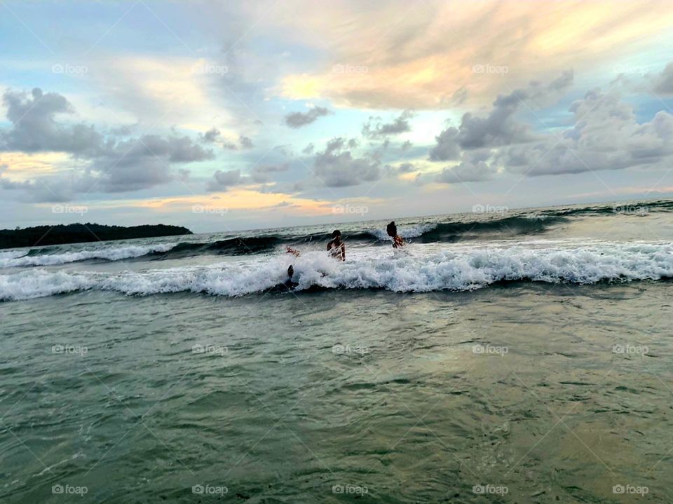 The one who like the sea 🤣🤣