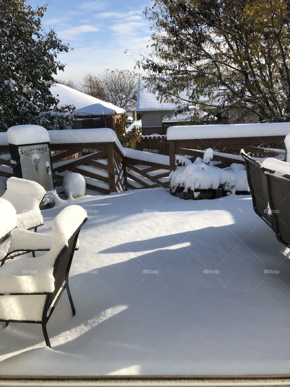 Cold Day and lots of Snow In Autumn!