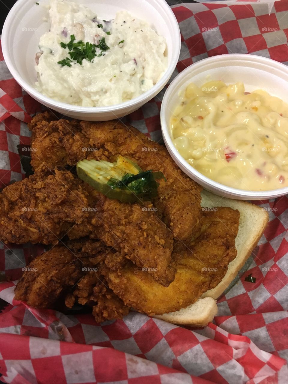 hot chicken for lunch 