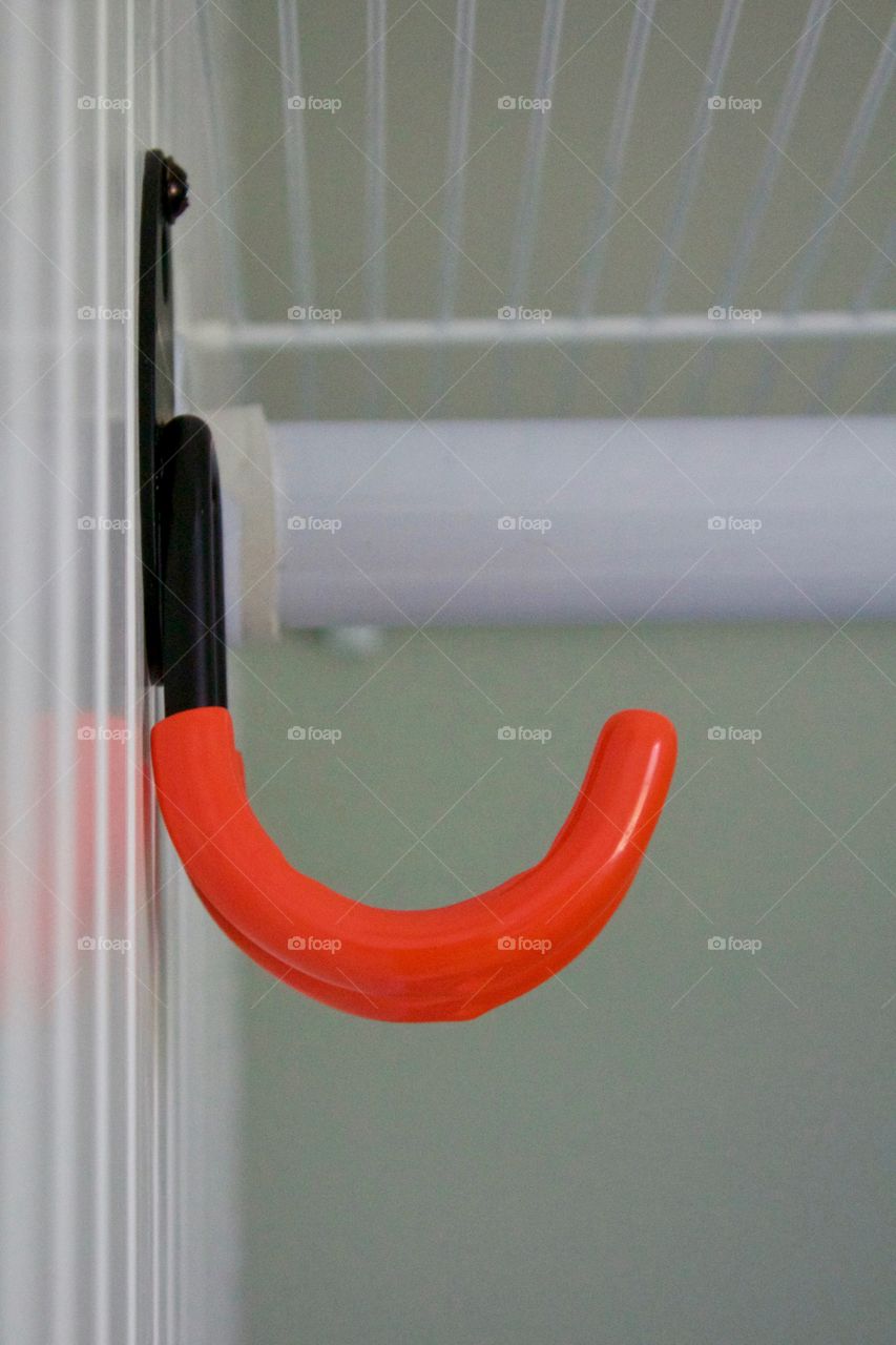 Orange Color Story - plastic-coated utility hooks