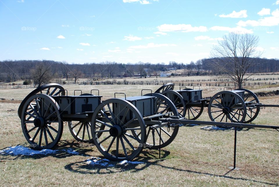 Gettysburg Battle Field in Pennsylvania 